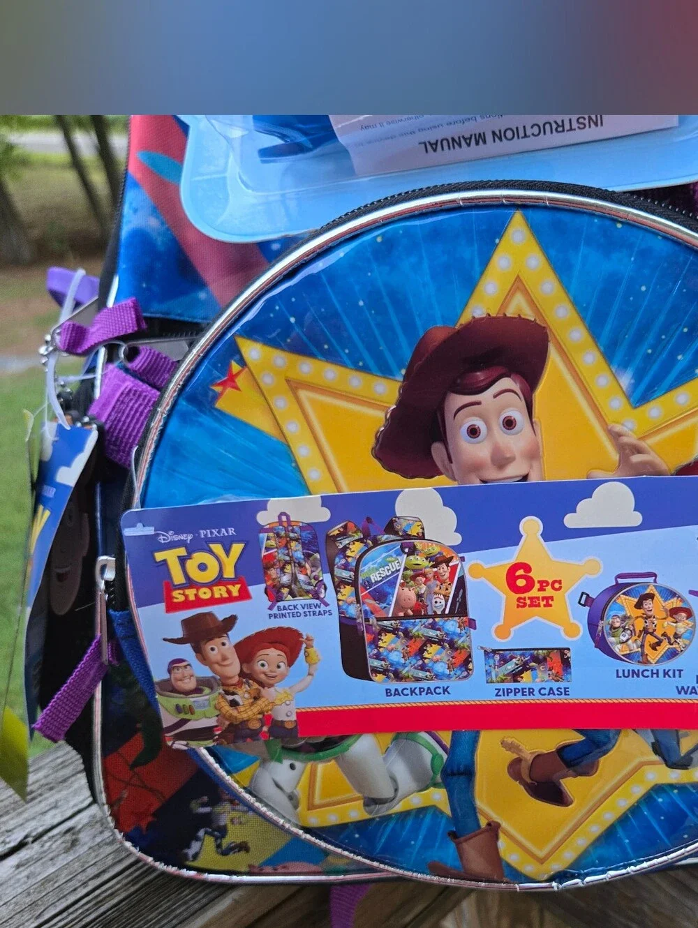Toy Story 6-Piece Bundle - Backpack Set with Headphones & Lunch Kit